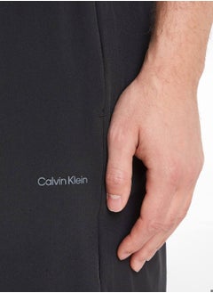 CALVIN KLEIN Calvin Klein Men's Woven Shorts - Sportswear - Polyester , Black  - Image 5