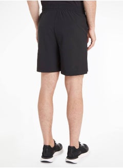 CALVIN KLEIN Calvin Klein Men's Woven Shorts - Sportswear - Polyester , Black  - Image 3