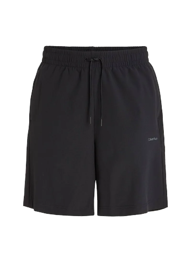 CALVIN KLEIN Calvin Klein Men's Woven Shorts - Sportswear - Polyester , Black