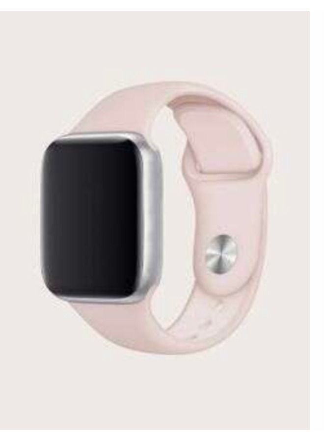 ACLIX Apple Watch Band Replacement Strap For Series 7/6/5/4/3/2/1/SE 42mm/44mm/45mm, Sand Pink