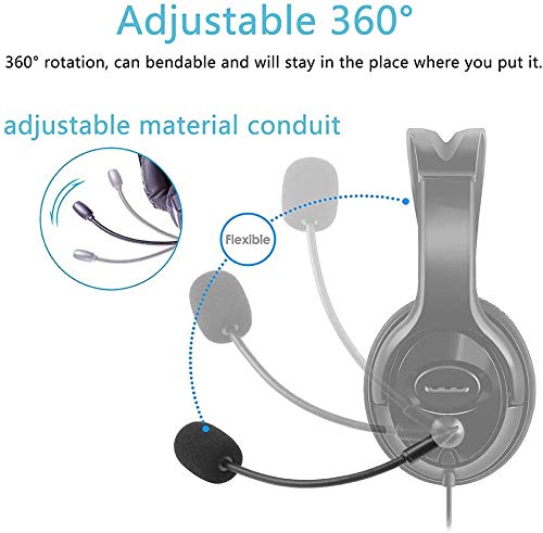 AMYYMA Turtle Beach Mic Replacement - 2 PCS 3.5mm Detachable Game Microphone Boom for Turtle Beach Xbox One 400 420x 450 500p 520 Recon 50x 50p 50 60p 150 Gaming Headset - Image 3