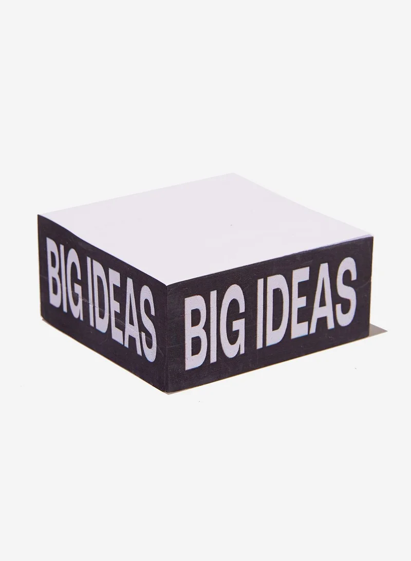 Typo Sticky Memo Block