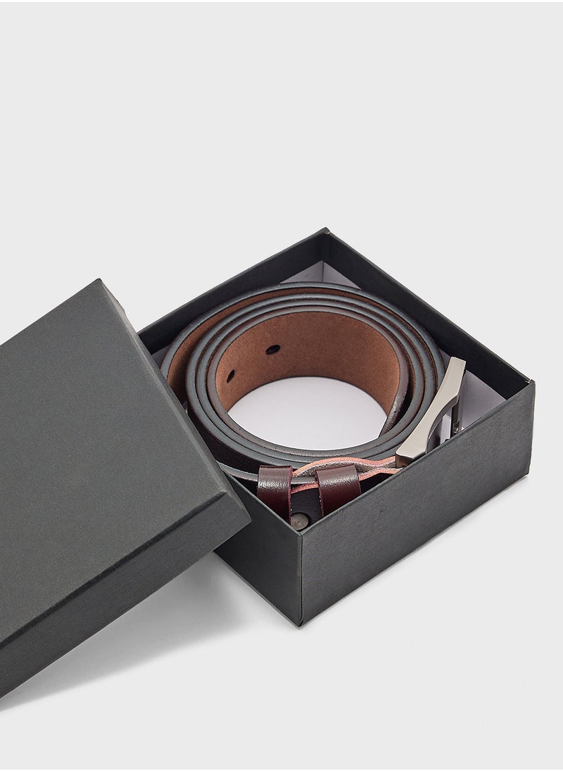 Robert Wood Genuine Leather Formal Belt  - Image 3