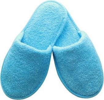 Ender Home Towel Bathroom Home Hotel Maternity Slippers Non-Slip Thin Sole Closed Slippers  - Image 1