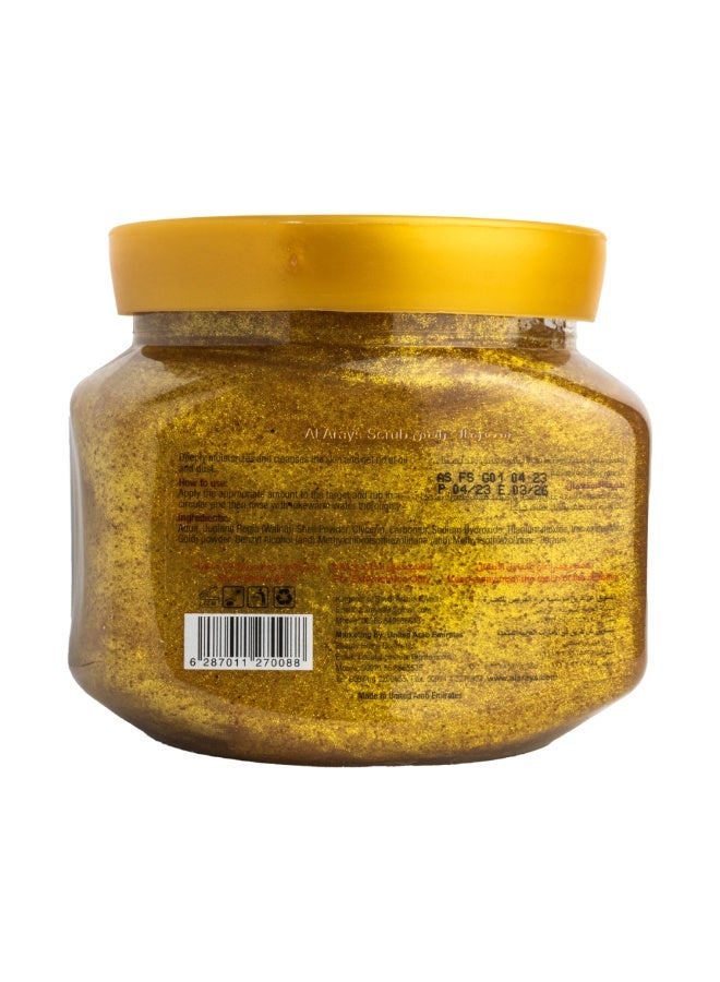 ALARAYS GOLD SCRUB FACE AND BODY 500ML - Image 2