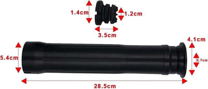 Yurefax Car Rear Shock Absorber Dust Cover Set - Image 2