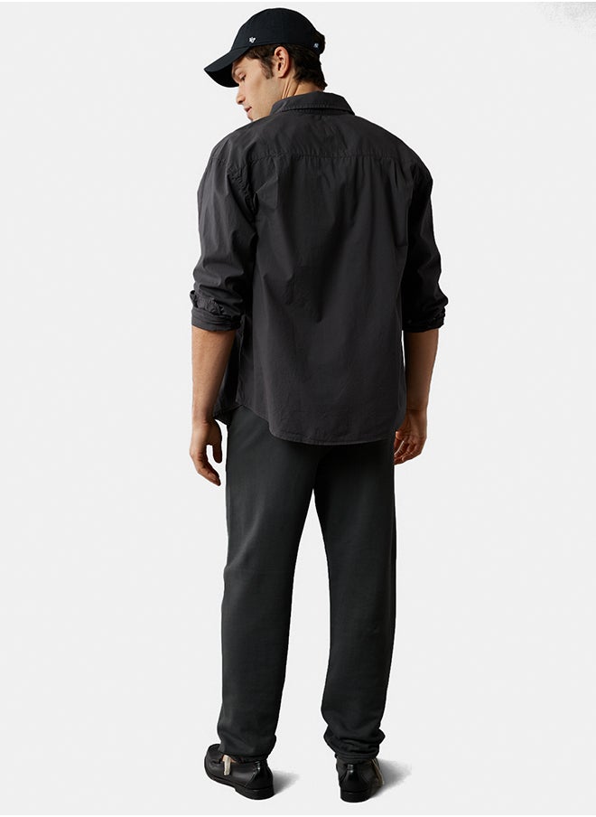 American Eagle - قميص AE Everyday Poplin بأزرار - Image 1