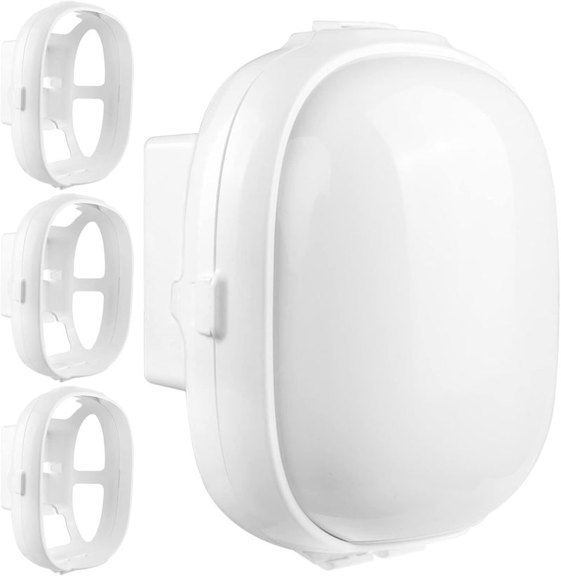 XLTTYWL طقم تثبيت الحائط XLTTYWL Deco WiFi 7، حامل راوتر Deco BE63/BE65/BE67/BE10000/BE9300/BE14000& XE75 Pro XE75 X80 X75 وإدارة الكابلات لـ TP Decos 7 تري-باند WiFi 7/6/6E (4 قطع) - Image 1