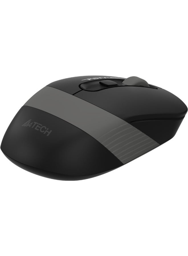 A4TECH A4tech Fg10s Flying Era Quiet Wireless Mouse For Laptop And Desktop C Puter, Office And H E Use, Portable And Energy-saving Mouse, Usb Interface, 2.4g, Suikong Gray - Image 5