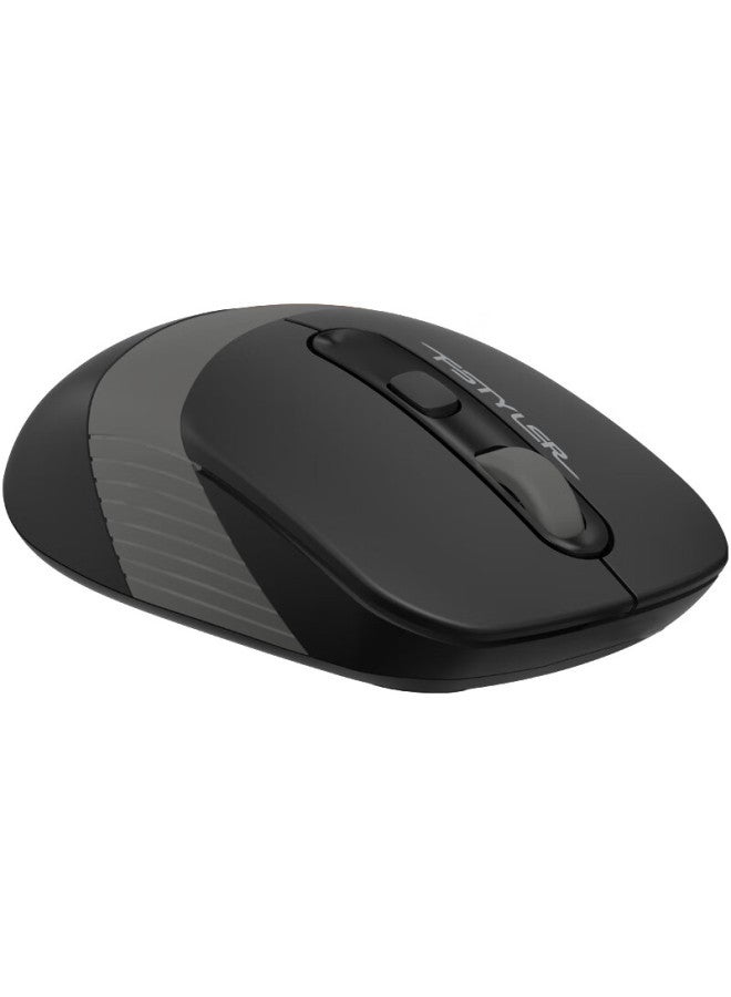 A4TECH A4tech Fg10s Flying Era Quiet Wireless Mouse For Laptop And Desktop C Puter, Office And H E Use, Portable And Energy-saving Mouse, Usb Interface, 2.4g, Suikong Gray - Image 4
