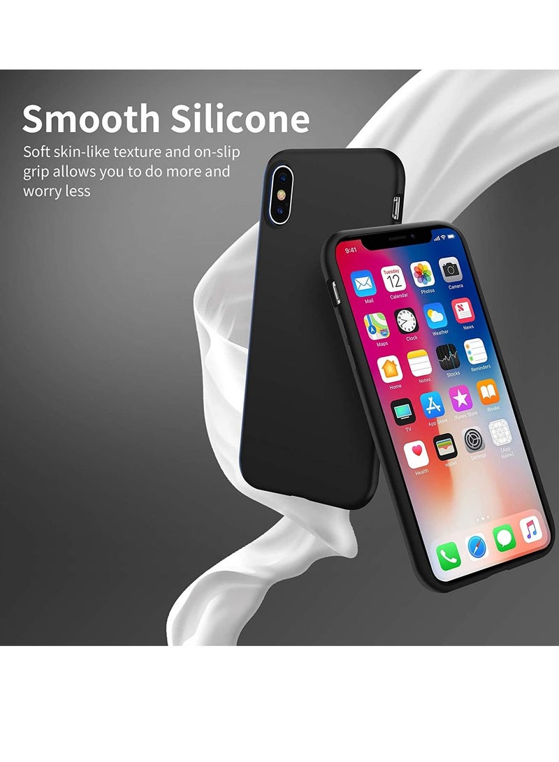 iPhone Xs Max Case,Ultra Slim Fit iPhone Case Liquid Silicone Gel Cover with Full Body Protection Anti-Scratch Shockproof Case - Image 3