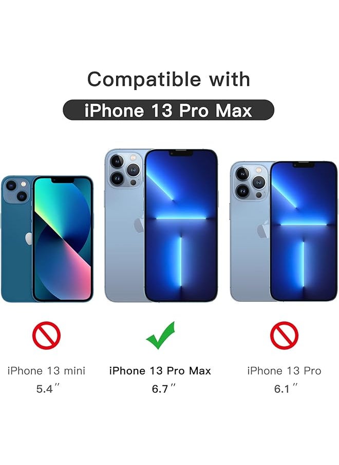 Jetech Full Coverage Screen Protector For Iphone 13 Pro Max 6.7 Inch 9H Tempered Glass Film Case Friendly Hd Clear 3 Pack  - Image 3