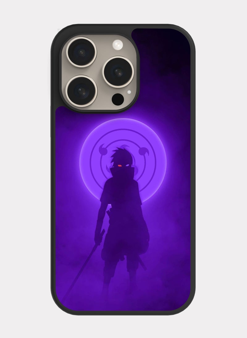 بكسلات كفر ايفون 15 برو ساسوكي ناروتو بنفسجي - Image 1