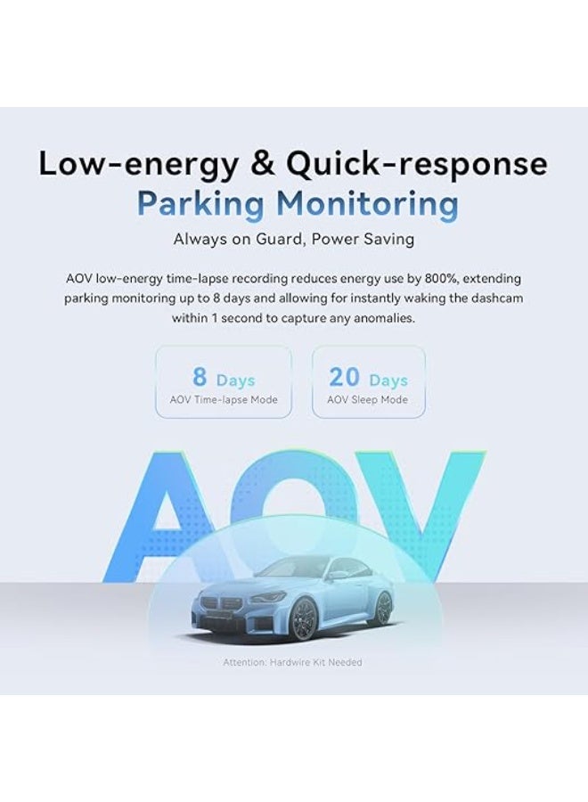 DDPAI 2K Dash Cam for Cars Front, 1440P Dashcam Car Dash Camera 360° Rotatable with Night Vision 24H Parking Monitor 5G Wifi G-Sensor ADAS Loop Recording App Control Max Support 256G, MINI2X - Image 2