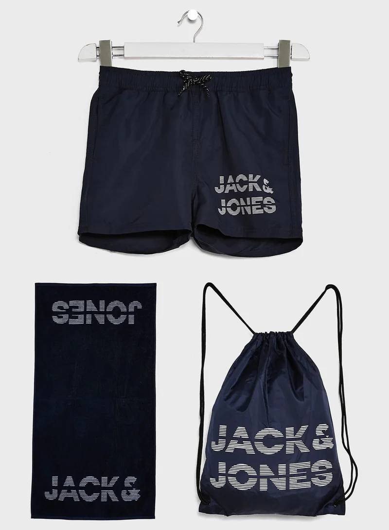 Jack & Jones Junior Youth Swim Shorts Pack