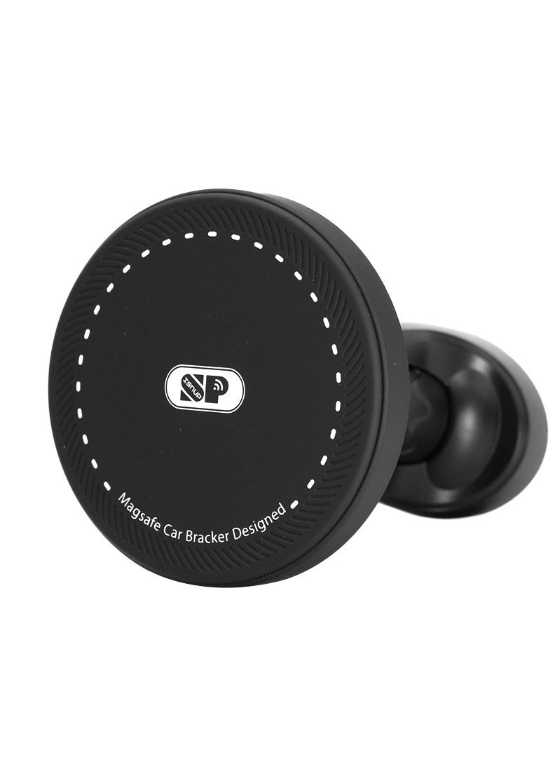 سناب ستاند سيارة مع شاحن لاسلكي - Image 1