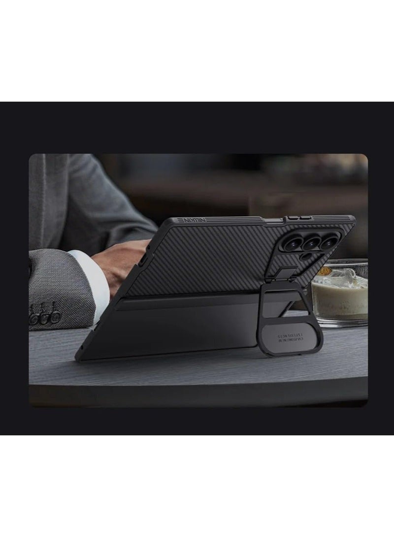 Nillkin Case for Samsung Galaxy Z Fold 7 5G  Camshield Prop Case,Built-In Kickstand with Camera Cover and S-Pen, Anti-Scratch Foldable Case Suitable For Galaxy Z Fold 7 5G - Image 2