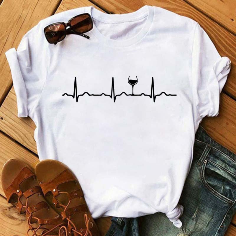 [Send On The Same Day] Supply T-Shirt Printed T-Shirt Women'S Short-Sleeved Women'S Clothing - Image 1
