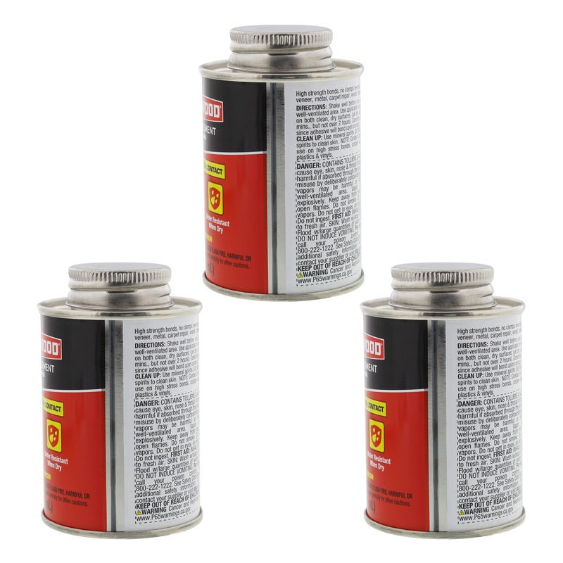 DAP 00107 Weldwood Original Contact Cement,3 oz - 3 Pack - Image 3