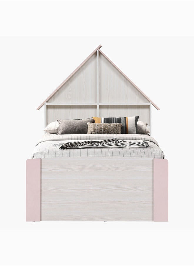 Home Box سرير فردي من آنا مع مساحة تخزين على لوح الرأس 222 × 134.6 × 98.5 سم  - Image 2