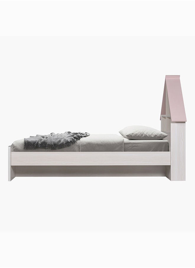 Home Box سرير فردي من آنا مع مساحة تخزين على لوح الرأس 222 × 134.6 × 98.5 سم  - Image 4
