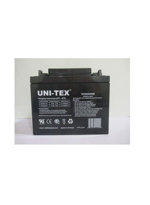 12V40AH/NB بطاريه قابله للشحن 12 فولت 40 امبير