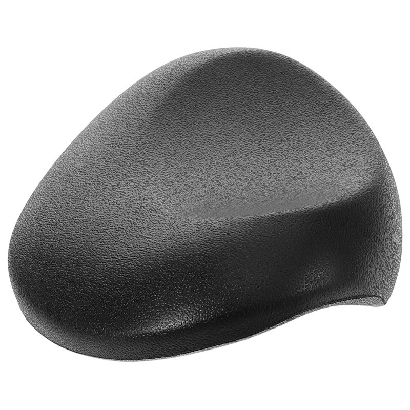 Non Slip Quick Dry Waterproof Bath Pillow With Suction Cups For Neck Support Black - Image 2