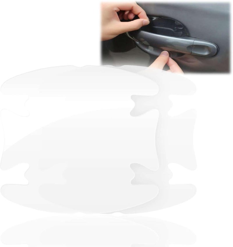 EZAUTO WRAP EZAUTOWRAP 2 قطعة 3M سكوتشغارد حماية شفافة لفتحة مقبض الباب من الخدوش فيلم حماية الطلاء برا فينيل ستايل 1 - Image 1