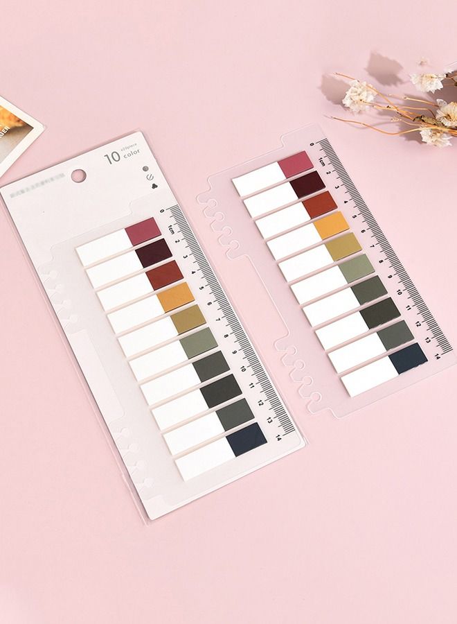 Generic 3 Packs Sticky Notes Writable Index Tabs Memo Stickers  - Image 4