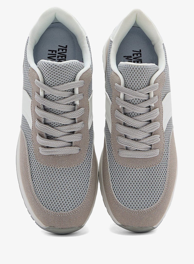 سفنتي فايف سنيكرز كاجوال شبكي وسويدي - Image 4