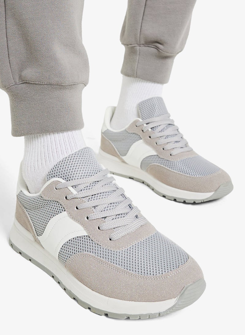 سفنتي فايف سنيكرز كاجوال شبكي وسويدي - Image 5