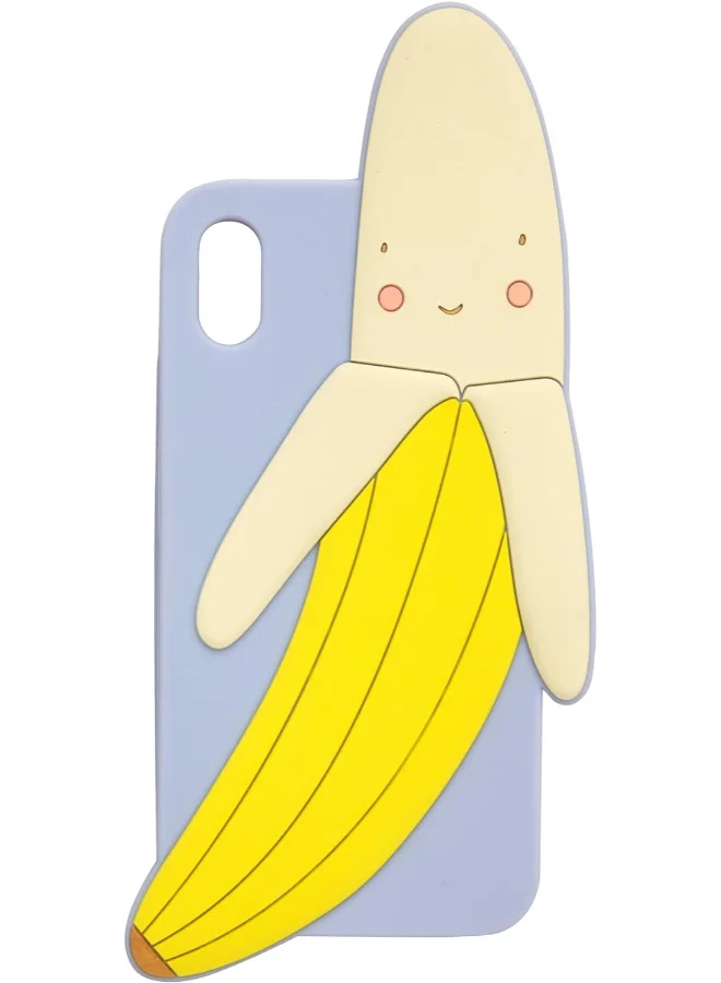 ميري ميري Banana Soft Silicone iPhone Case (X & XS)