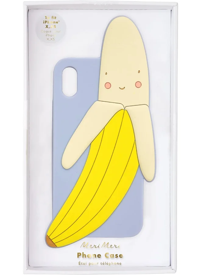 ميري ميري Banana Soft Silicone iPhone Case (X & XS)