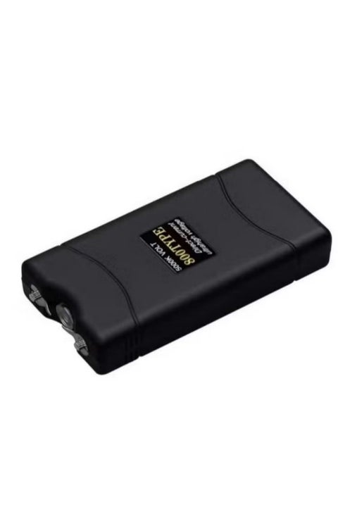 Multi-Function Rechargeable Flashlight Keychain – Black