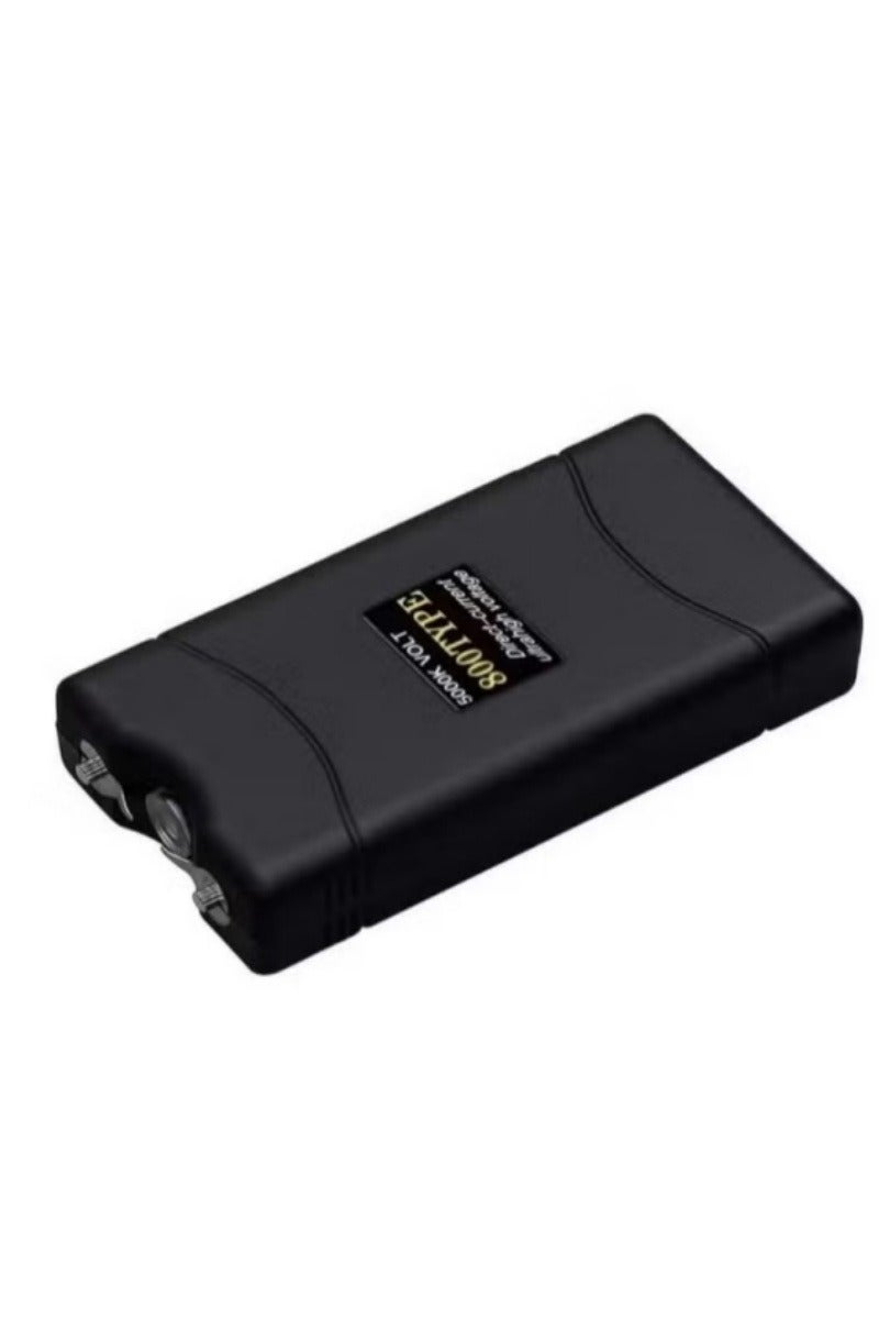 Multi-Function Rechargeable Flashlight Keychain – Black