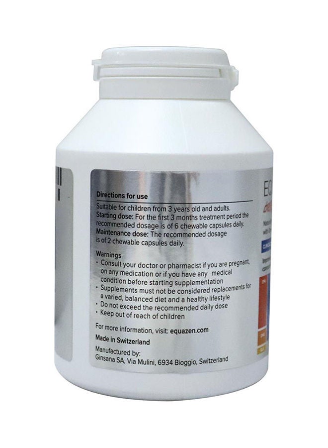 Equazen Omega-3 & Omega-6 Fatty Acids for 3+ Years Chewables 180's - Image 3