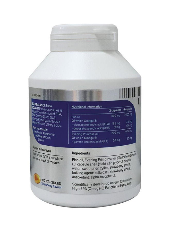 Equazen Omega-3 & Omega-6 Fatty Acids for 3+ Years Chewables 180's - Image 4