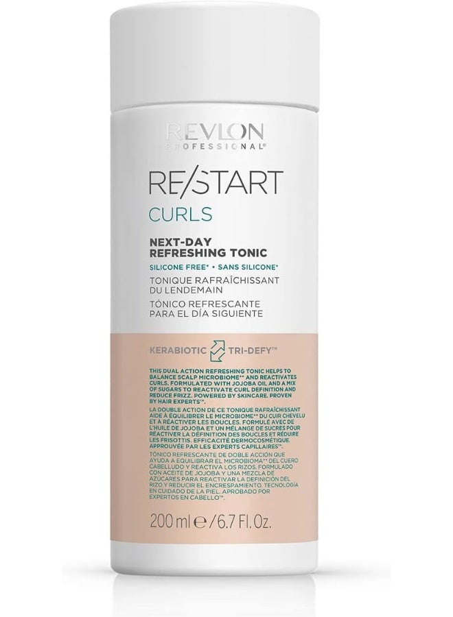 Revlon Professional RE/START CURLS NEXT-DAY REFRESHING TONIC, 200ML - Image 1
