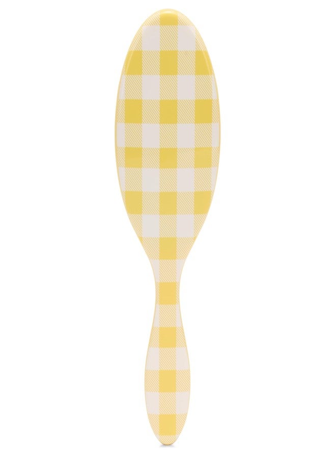 Wet Brush Original Detangler Hair Brush, Golden Gingham (Coastal Charm) - Ultra-Soft IntelliFlex Bristles - Detangling Brush Glides Through Tangles For All Hair Types (Wet Dry & Damaged) - Women & Men - Image 1