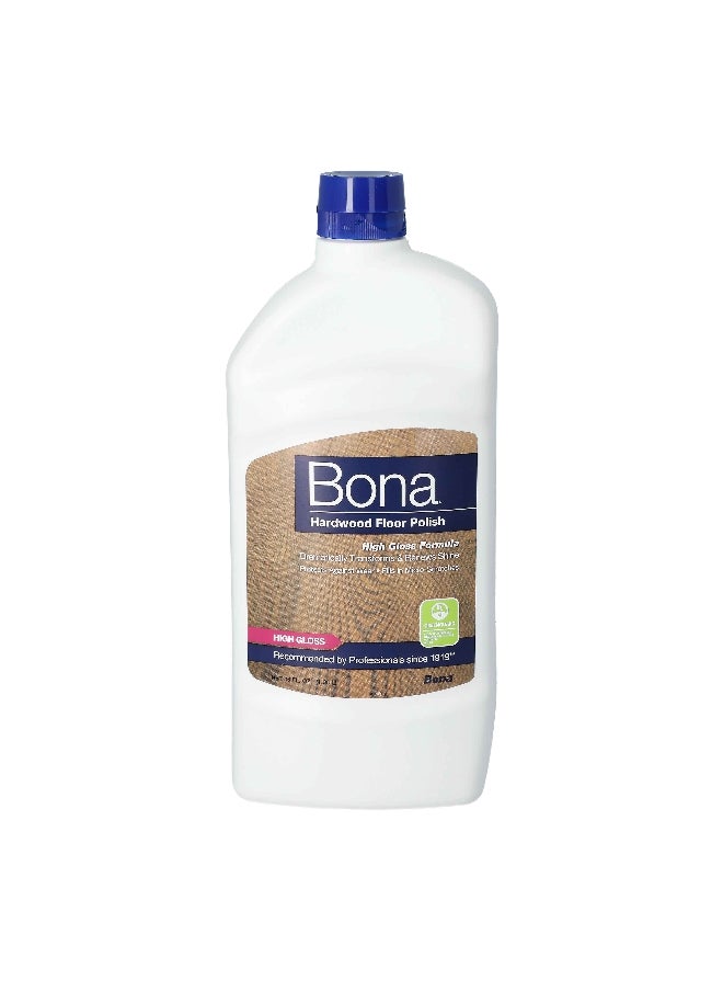 BONA Toxic Free High Gloss Hardwood Floor Polish Liquid 1.06 L WP510059001  - Image 1