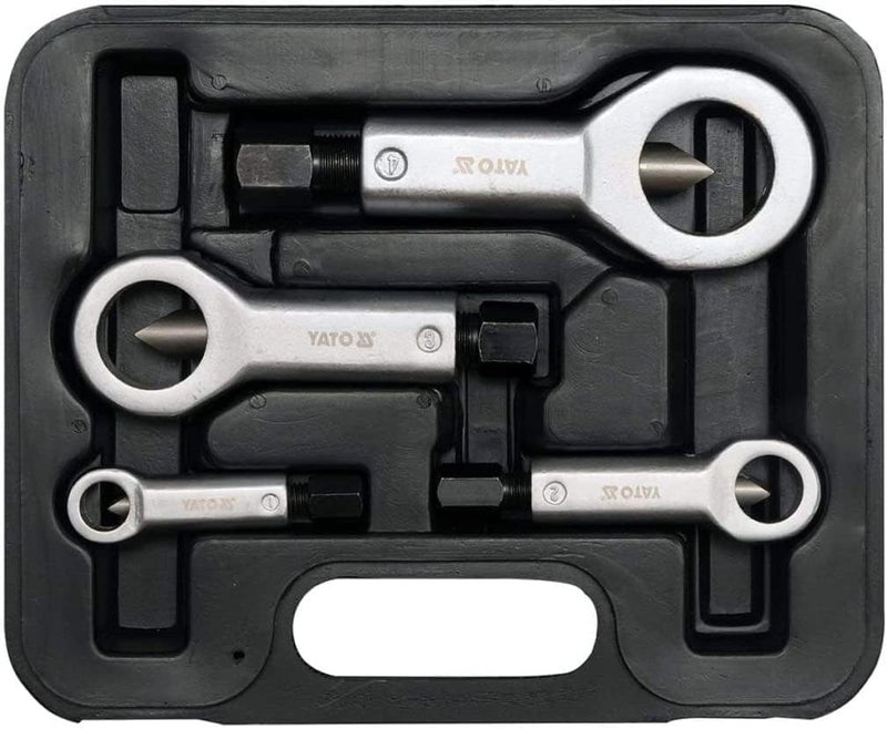Yato YT0585 Nut Splitter Set Set of 4 - Image 1