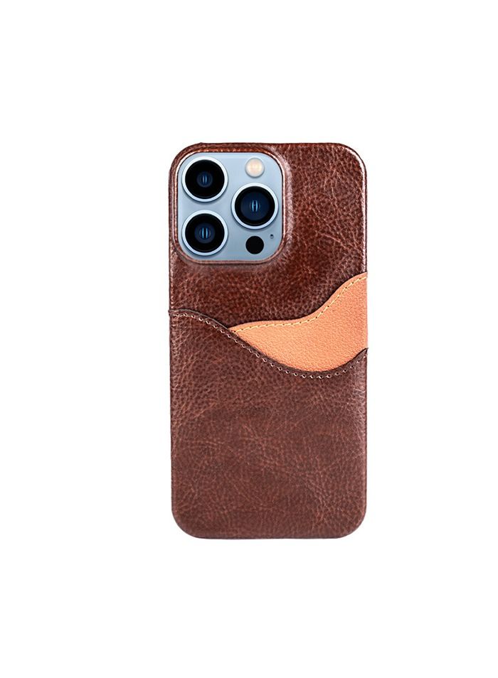 Loquat Suitable For Iphone Calf Print Wallet  Leather Case