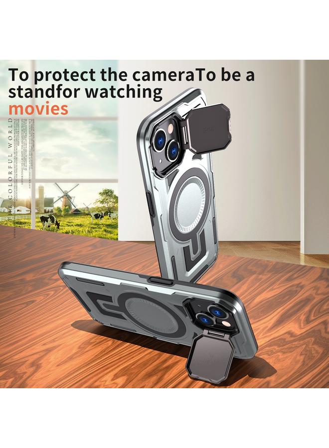 Zaboon Case For iPhone 13 Pro Max Shield Frame Holder MagSafe Phone Case - Image 3