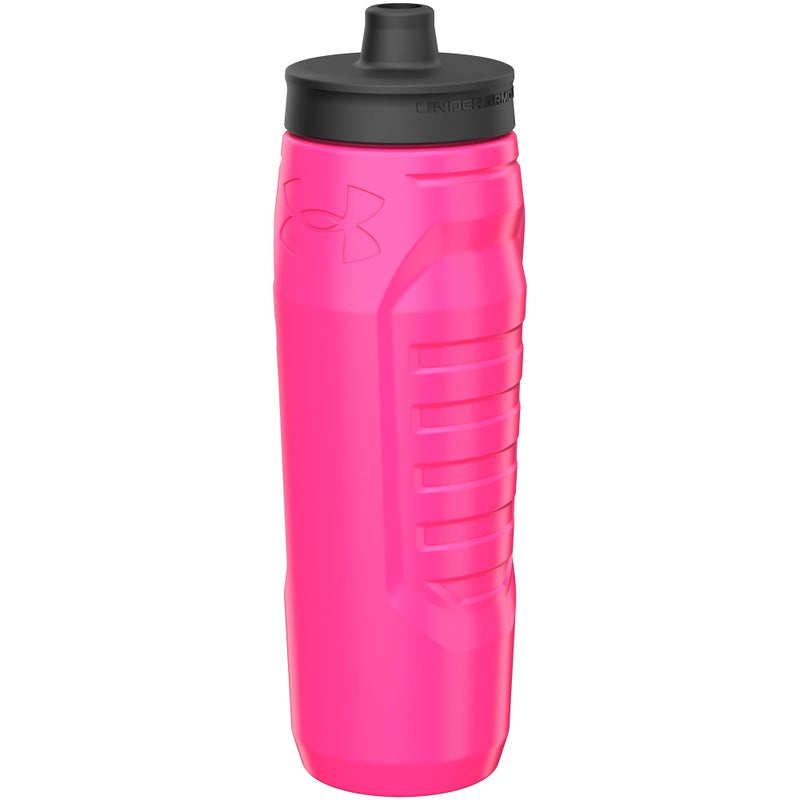 Under Armour 32oz Sideline Squeeze Bottle Hot Pink - Image 1