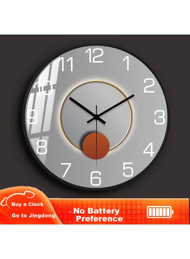 Peng Chuang Pengchuang Wall Clock For Living Room, Modern And Simple Quartz Clock For Bedroom, Dining Room, And Home Decor - Image 1