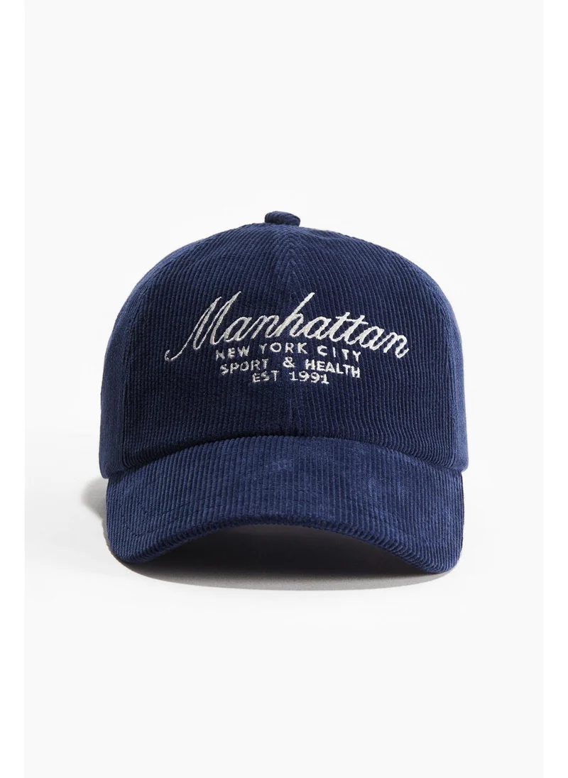 H&M Corduroy cap