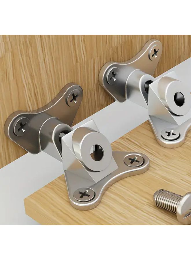 Zinc Alloy Heavy Duty Butterfly Furniture Corner Braces 6pcs Right Angle Support Connectors - Image 2