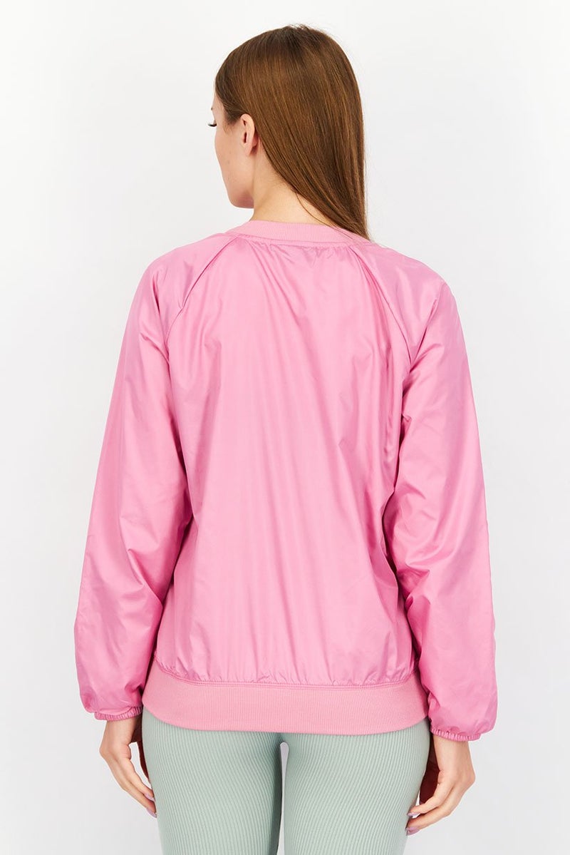 UNDER ARMOUR Women Sportswear Fit Round Neckline Long Sleeve Sweatshirt, Pink  - Image 2