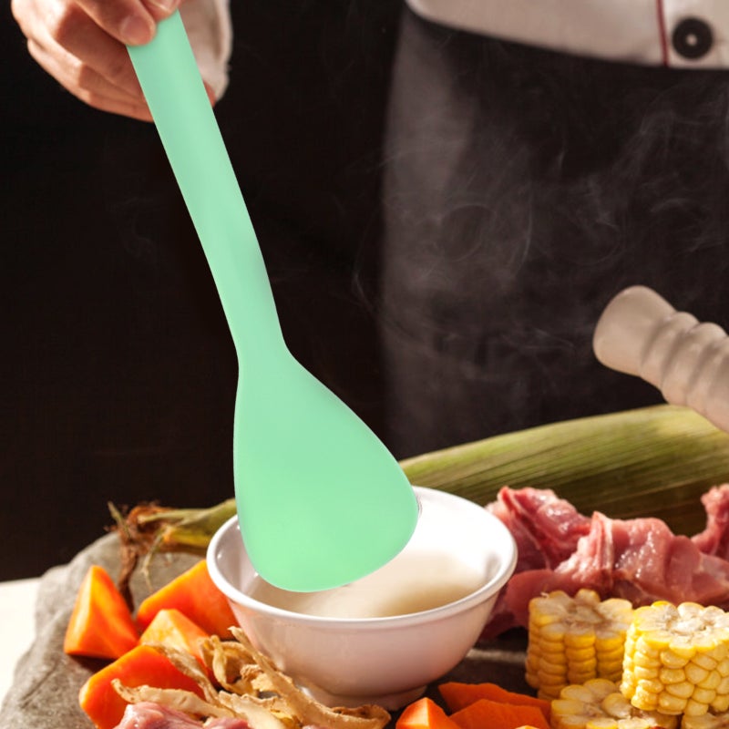 2 Sets of Nylon Cooking Utensil Kit Food-grade Soup Ladle Slotted Turner Kitchen Spatula Practical Kitchen Ware - Image 4