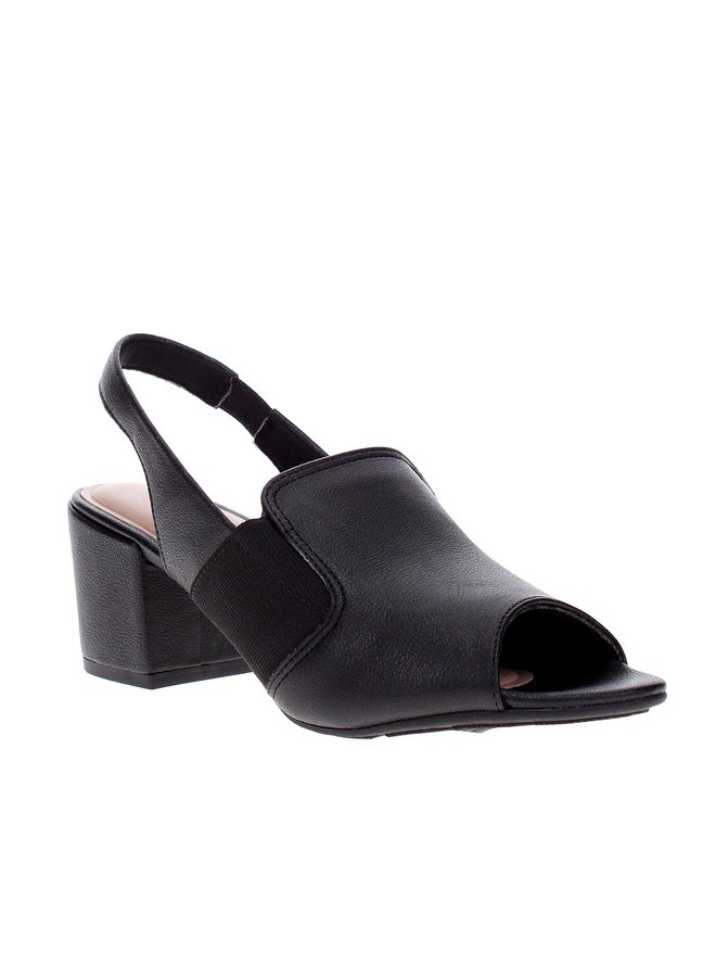 MODARE Textured Open Toe Wedge Heel Sandals - Image 3